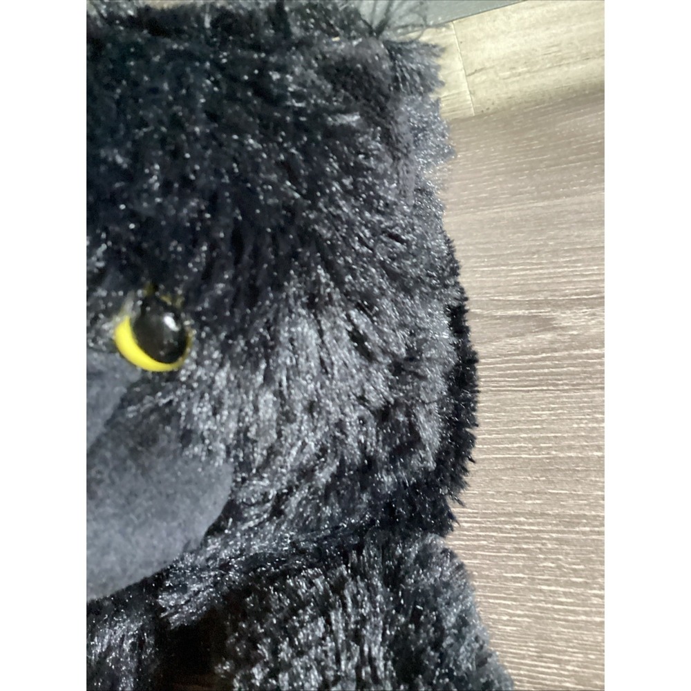 Warmies Plush Black Cat Microwave Heat Freeze Cozy Weighted Stuffed Animal - Picture 3 of 8